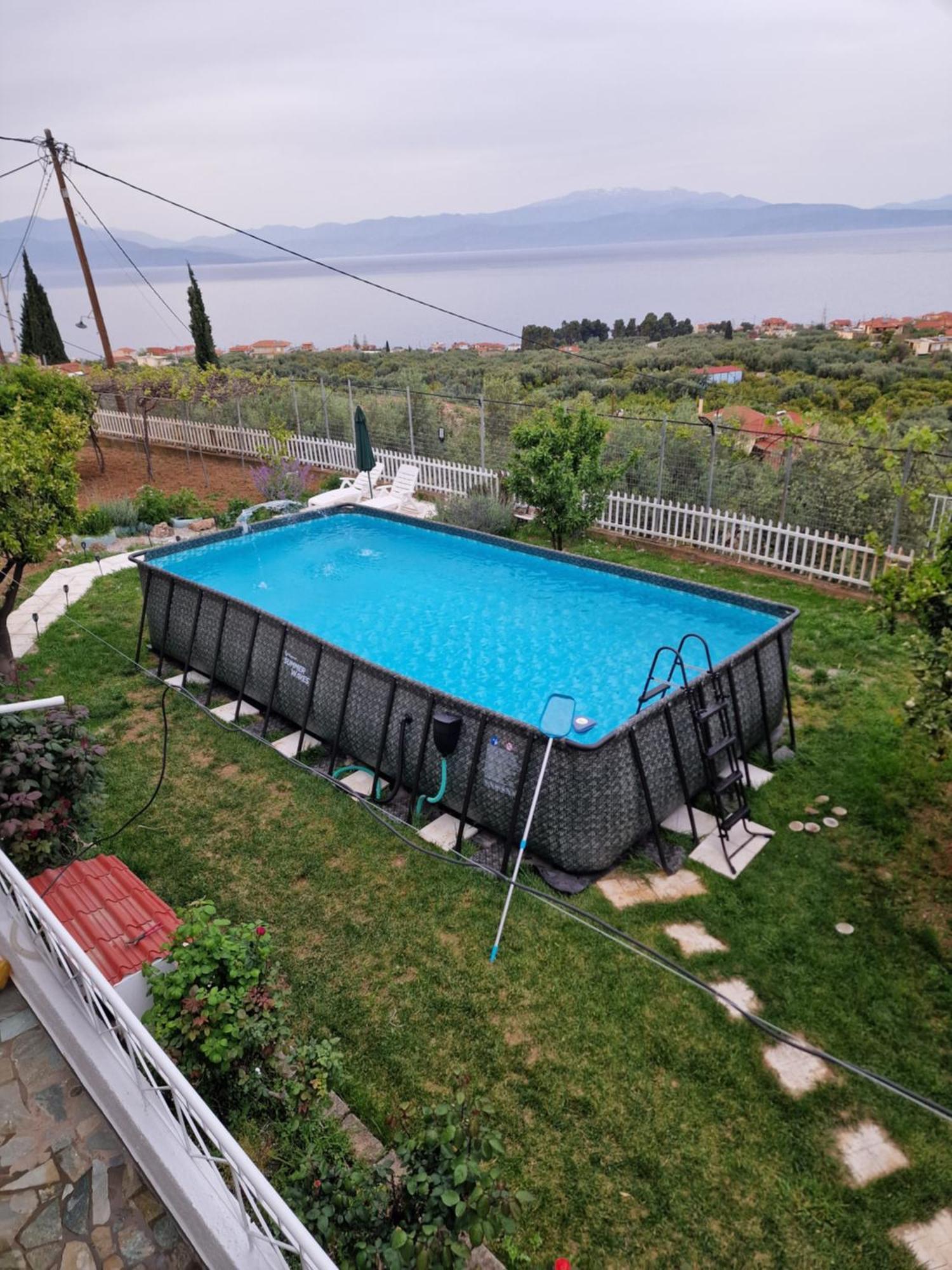 Marmara Villa Aigeira Bagian luar foto
