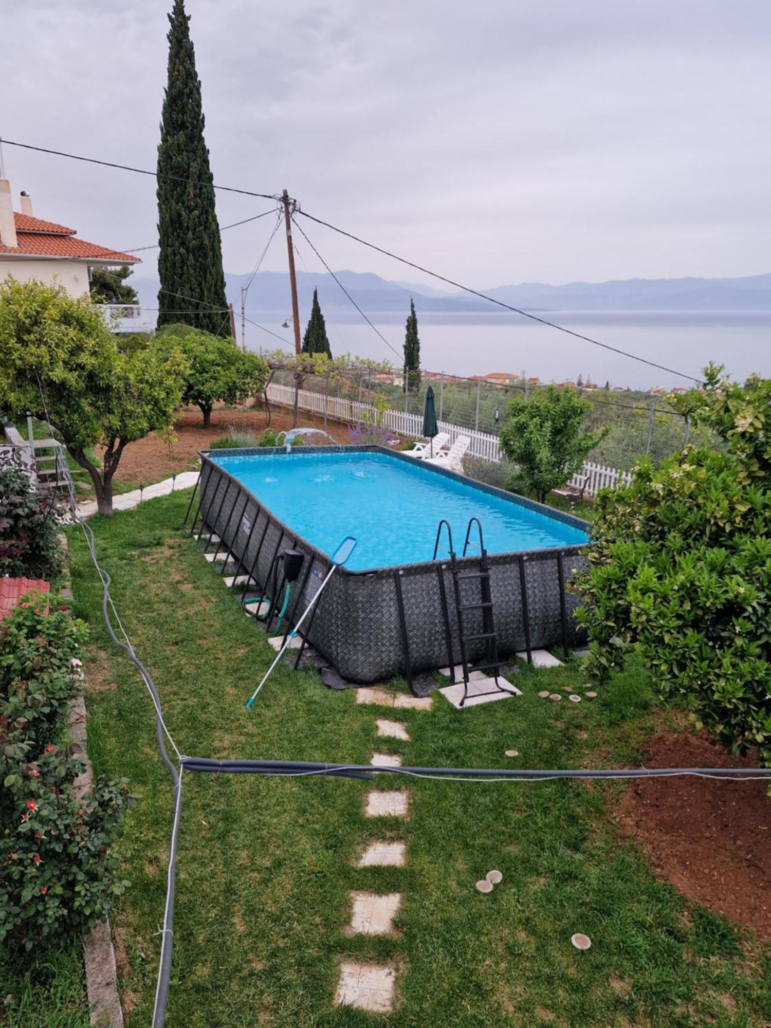 Marmara Villa Aigeira Bagian luar foto